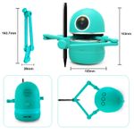 Jucarie Interactiva Electronica Robotelul Inteligent Quincy, SMARTIC&reg;, verde fotografia produsului View 4 S