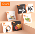 Set cartonase asociere 4 in 1, Tumama&reg; pentru bebelusi si copii, 80 piese, Litere, Cifre, Animale, Forme - 6970164872048 fotografia produsului View 5 S