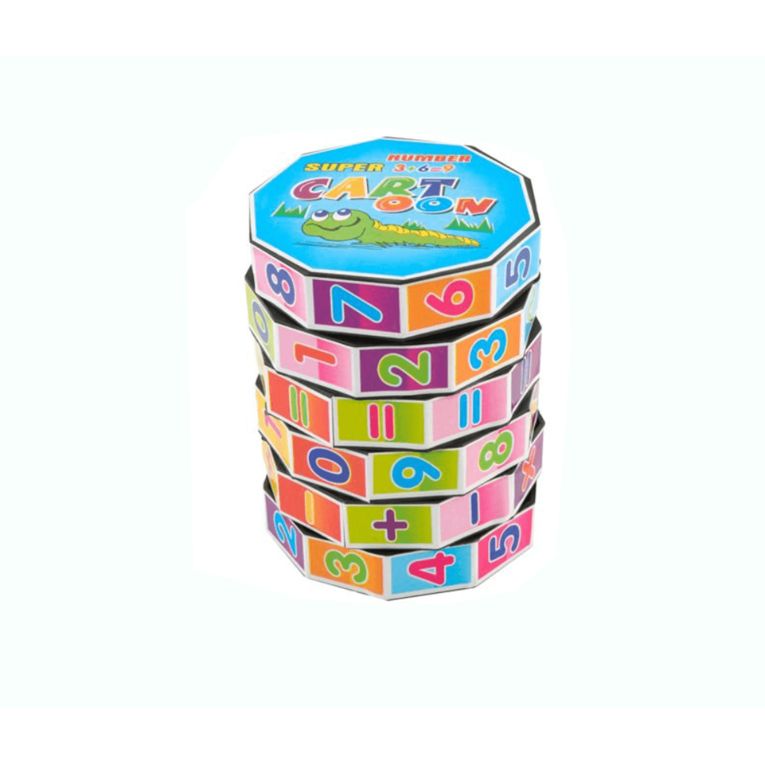 Cub educativ pentru copii, Calcule matematice simple, Smartic&reg;, varsta +3 ani, multicolor fotografia produsului View 6 L