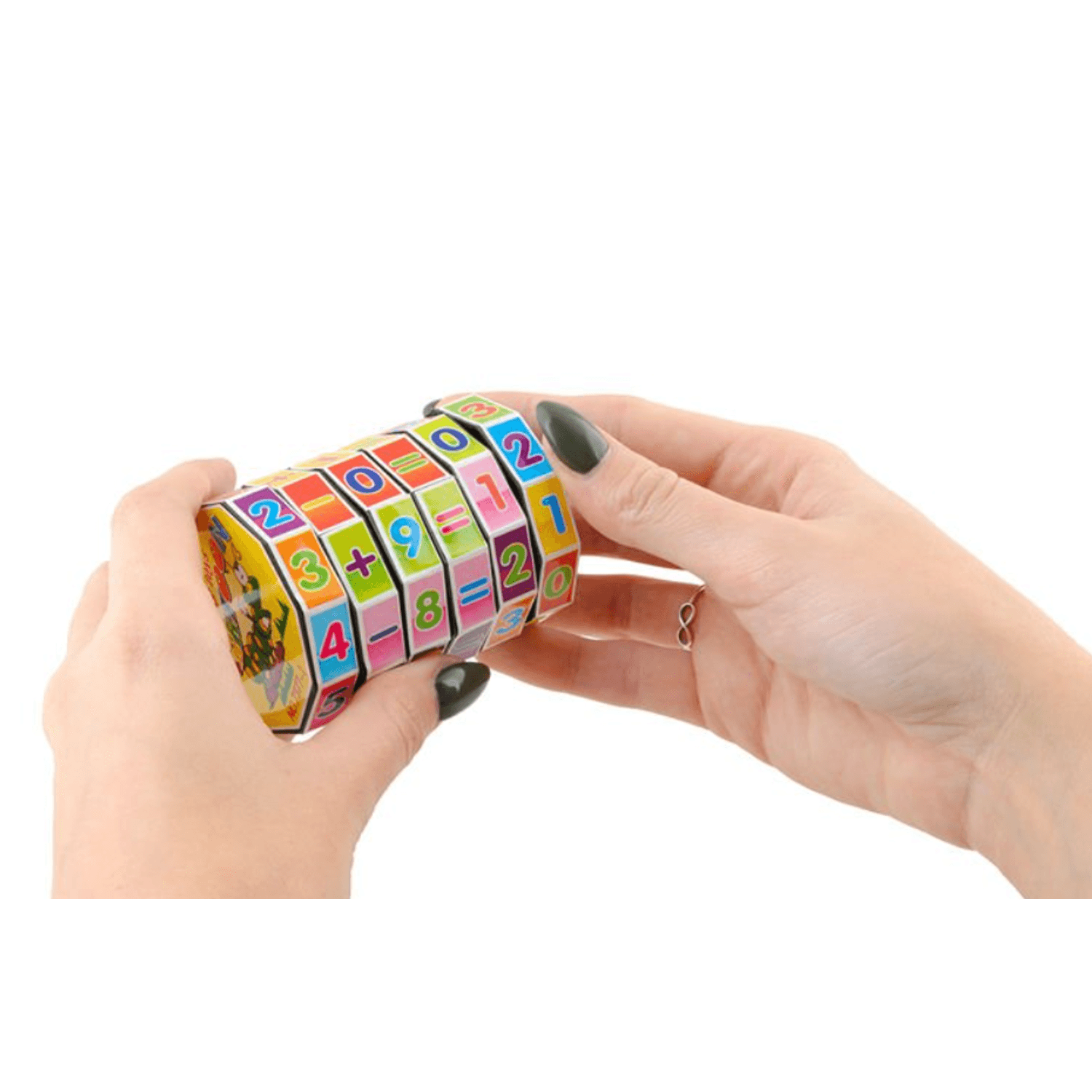 Cub educativ pentru copii, Calcule matematice simple, Smartic&reg;, varsta +3 ani, multicolor fotografia produsului View 2 L