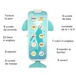 Telefon muzical interactiv cu peste 100 de sunete educative pentru copii, Material Plastic/Cauciuc, Varsta +18 - 5949128926173 fotografia produsului View 2 S