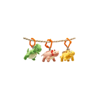 Set 3 jucarii agatatoare din plus, pentru bebelusi, Dinozauri, +0 luni, Tumama&reg;, multicolor fotografia produsului View 5 S