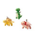 Set 3 jucarii agatatoare din plus, pentru bebelusi, Dinozauri, +0 luni, Tumama&reg;, multicolor fotografia produsului View 4 S