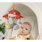 Jucarie Carusel cu Oglinda Acrilica si Zornaitori, Animale Marine, Varsta recomandata +0 luni, Tumama&reg;, multicolor fotografia produsului View 5 S