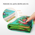 Carte interactiva fosnitoare Animal's Tails, TUMAMA&reg;, 6 animalute colorate, pentru dentitia copiilor si a - 6970164874707 fotografia produsului View 2 S