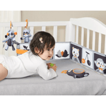 Set jucarii intercative pentru bebelusi si copii Tumama&reg;, 4 jucarii agatatoare si carte cu fete duble, oglinda - 6970164870471 fotografia produsului View 4 S