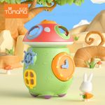 Jucarie muzicala interactiva cu sortare de forme Ciupercuta Magica Tumama®, design amuzant si colorat, varsta +18 luni, verde fotografia produsului View 3 S