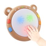 Toba muzicala cu luminite Tumama&reg; Teddy Bear, peste 45 de sunete educationale, pentru copii si bebelusi fotografia produsului View 2 S