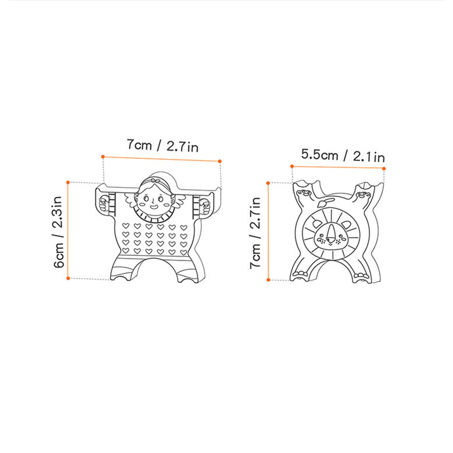 Joc interactiv cu figurine, 12 piese, Puzzle, Material non-toxic, Stimuleaza imaginatia si dexteritatea, Colturi - 6970164875414 fotografia produsului View 2 L