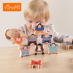 Joc interactiv cu figurine, 12 piese, Puzzle, Material non-toxic, Stimuleaza imaginatia si dexteritatea, Colturi - 6970164875414 fotografia produsului View 4 S