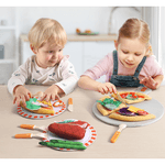 Joc creativ si educativ pentru copii, Pizza Interactiva, Tumama&reg;, Material Plus, multicolor fotografia produsului View 4 S