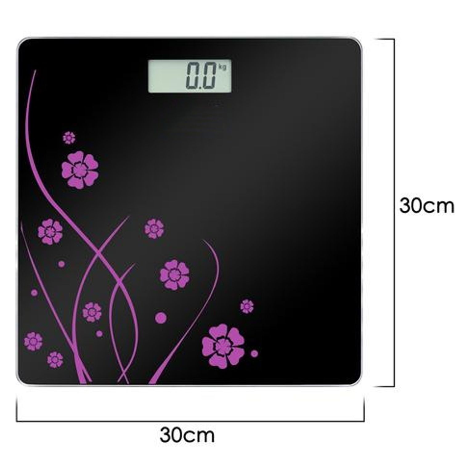 Cantar electronic de persoane Floria ZLN-7680,Negru fotografia produsului View 2 L