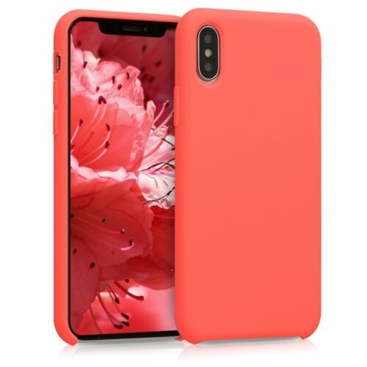 Husa pentru Apple iPhone X/iPhone XS, Silicon, Rose Gold, 46313.141 fotografia produsului