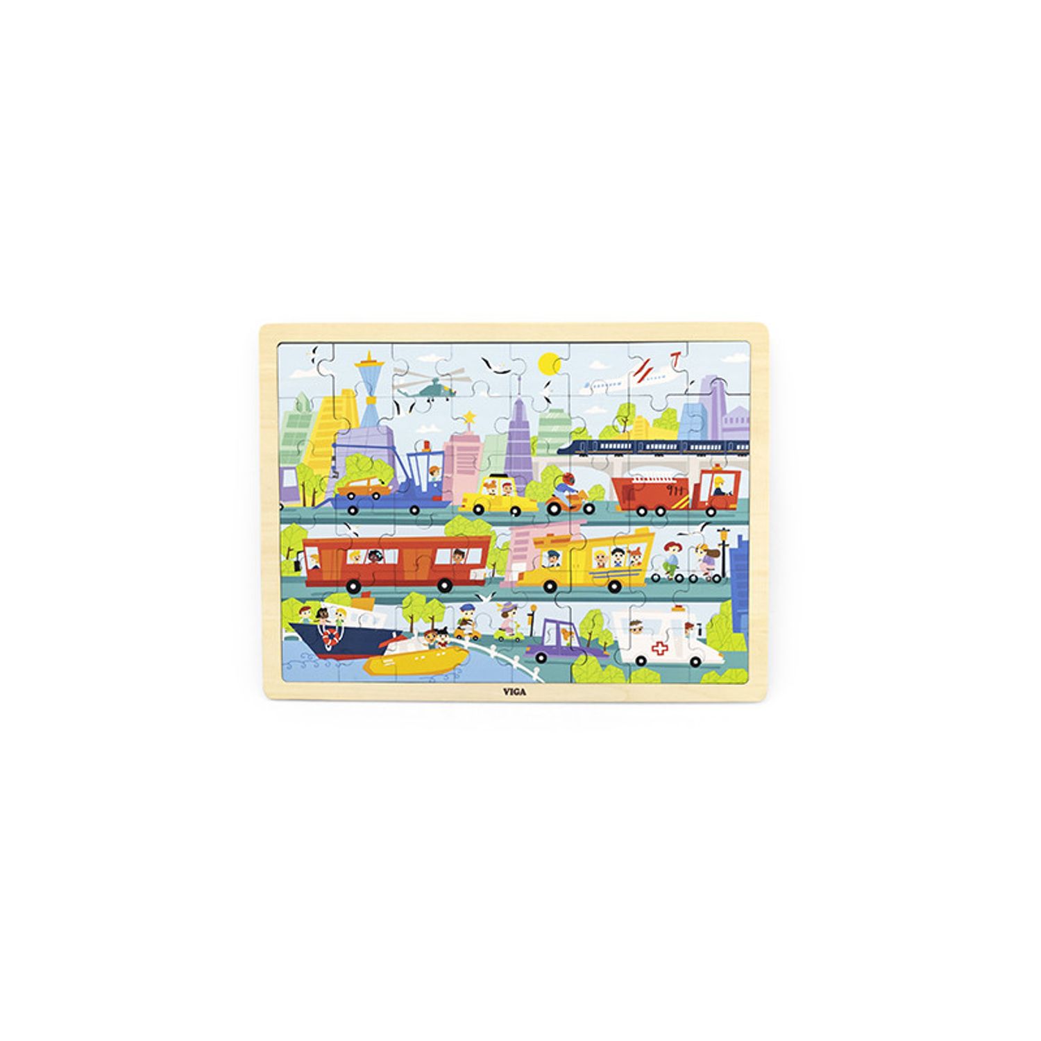 Puzzle Oras, 48 de piese, Viga fotografia produsului