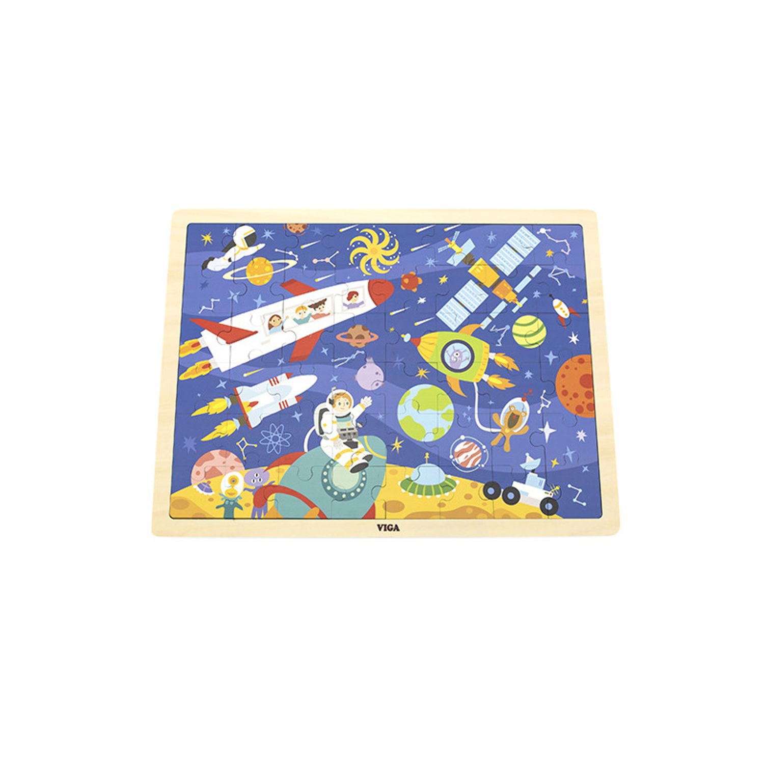 Puzzle Spatiul cosmic, 48 de piese, Viga fotografia produsului