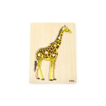 Puzzle Montessori, Girafa, Viga fotografia produsului
