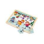 Puzzle anotimpuri, Iarna, 24 piese Viga fotografia produsului