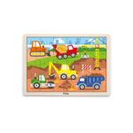 Puzzle Vehicule pentru constructii, 24 piese, Viga fotografia produsului