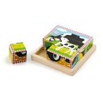 Puzzle din cuburi 6 in 1, Viga fotografia produsului