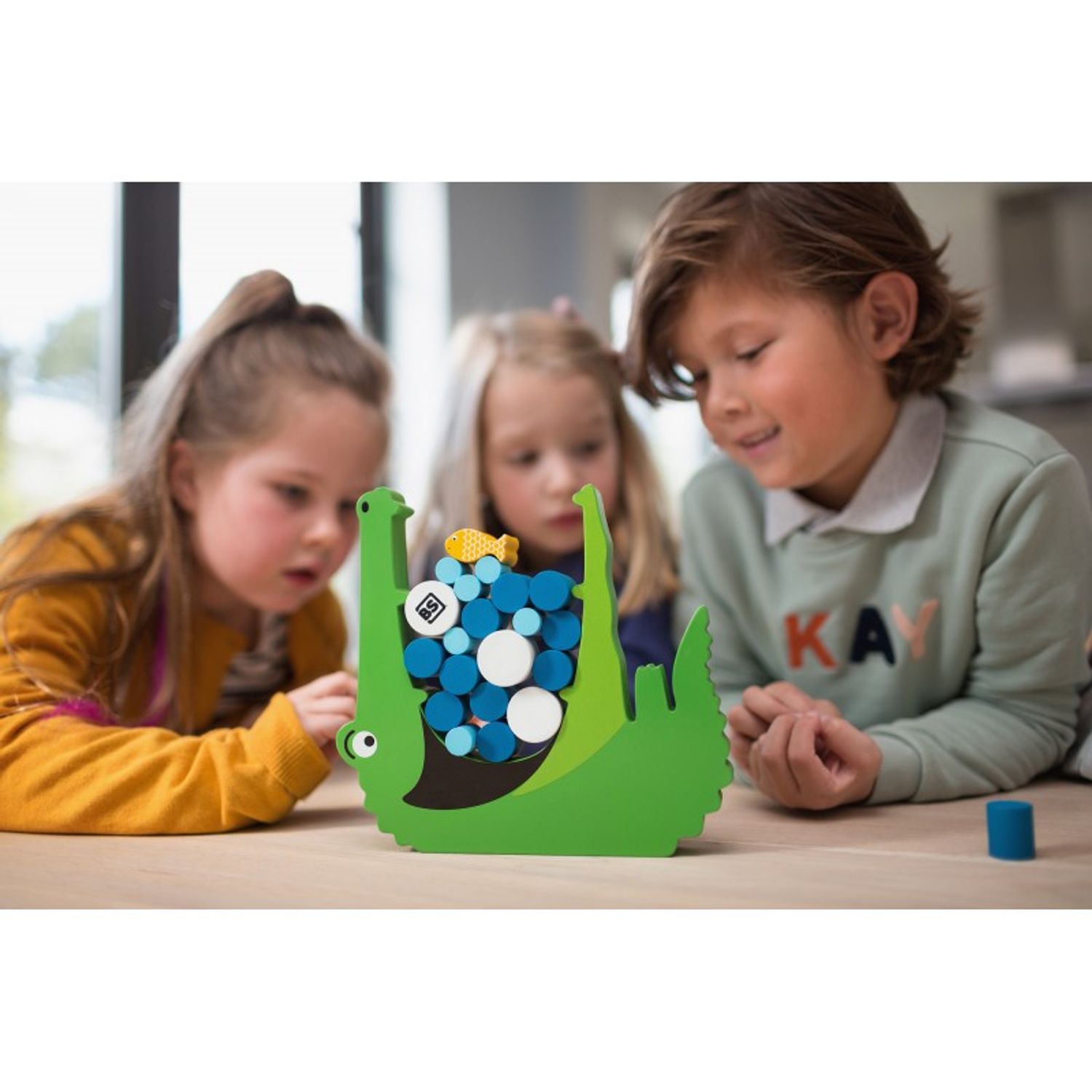 Joc de echilibru Crocodilul, BS Toys fotografia produsului