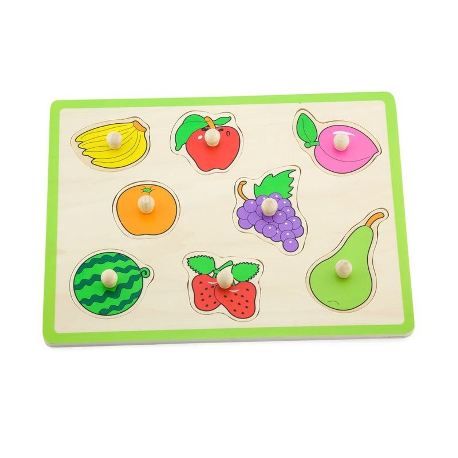 Puzzle cu maner - Fructe, Viga fotografia produsului