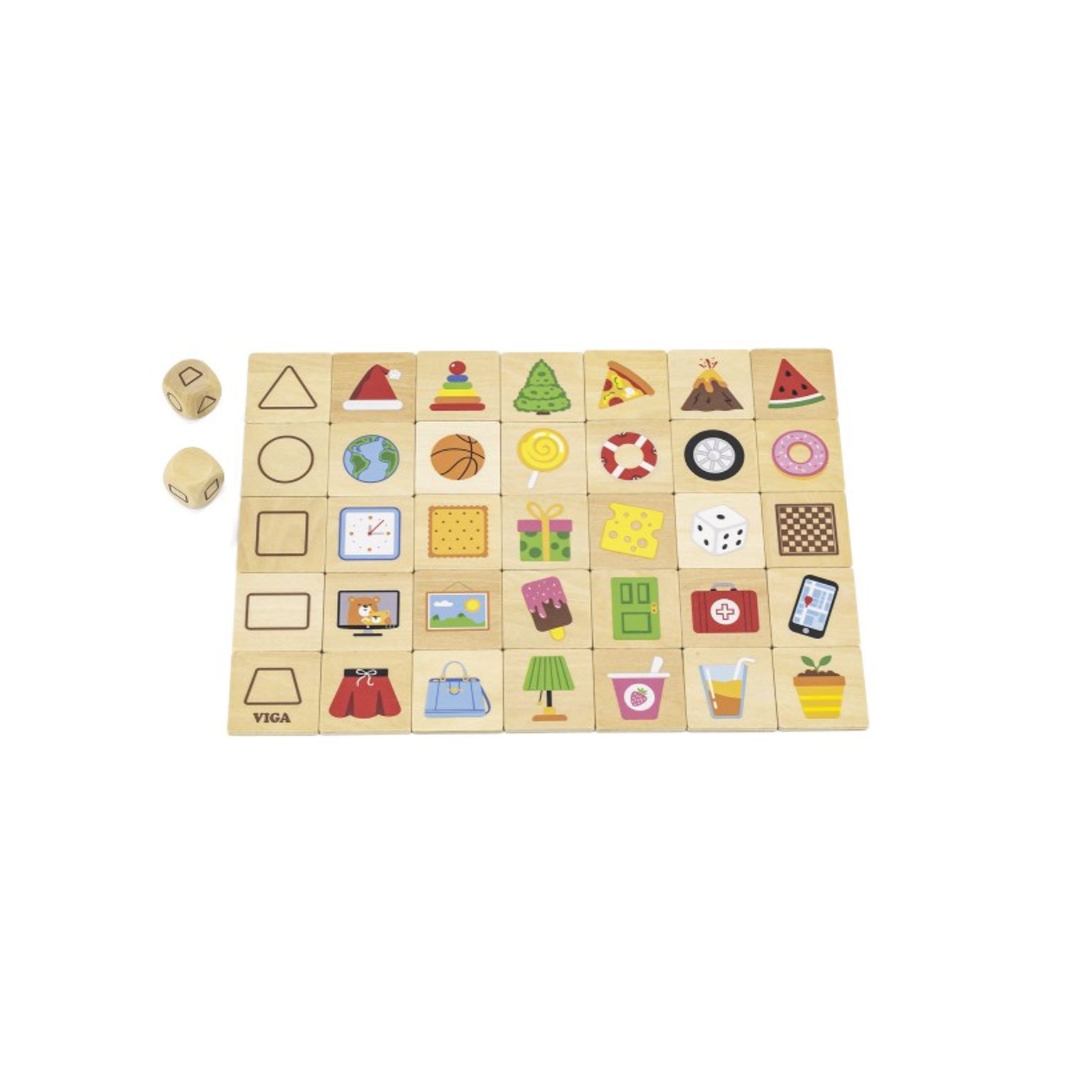 Puzzle sortator Invata formele, Viga fotografia produsului
