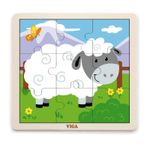Puzzle din 9 piese mari - oaie, Viga fotografia produsului