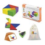 Joc Tangram magnetic cu 35 piese, Viga fotografia produsului