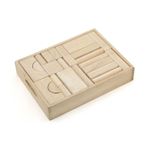 Set blocuri arhitecturalede construit, natur - 46 buc, Viga fotografia produsului