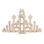 Set cuburi de construit 100 buc natur (3cm), Viga fotografia produsului