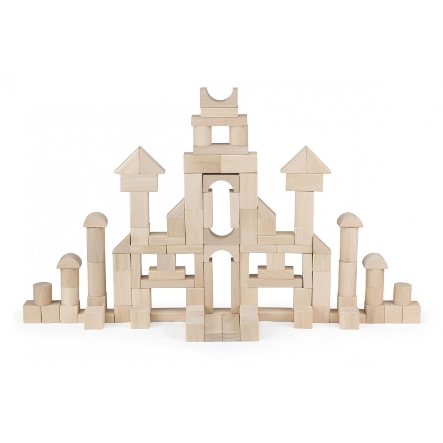 Set cuburi de construit 100 buc natur (3cm), Viga fotografia produsului