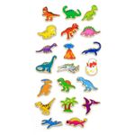Set dinozauri magnetici din lemn 20 buc, Viga fotografia produsului
