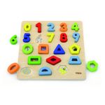 Puzzle 3D Numere si forme, Viga fotografia produsului