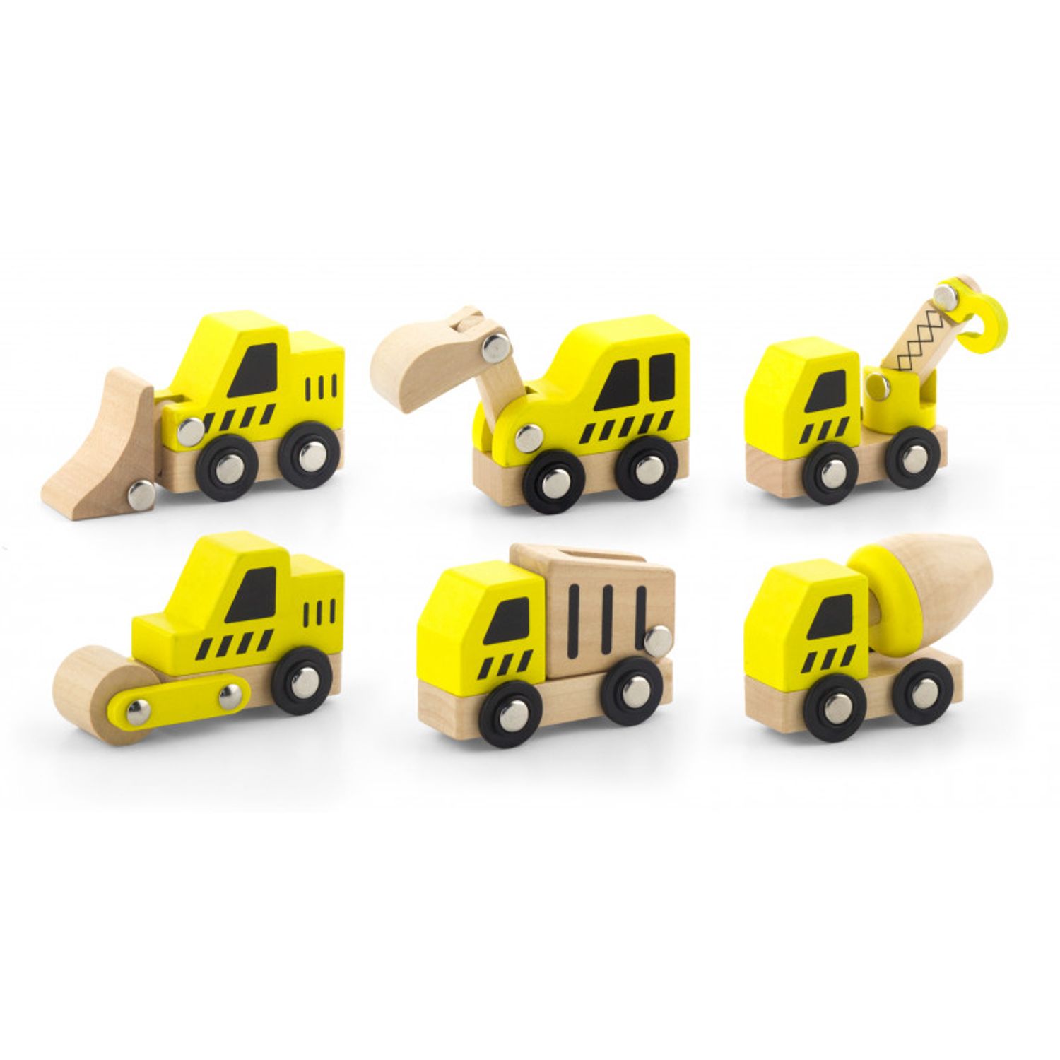 Set 6 vehicule de constructie, Viga fotografia produsului