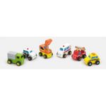 Set de 6 minivehicule - serviciul de urgente fotografia produsului