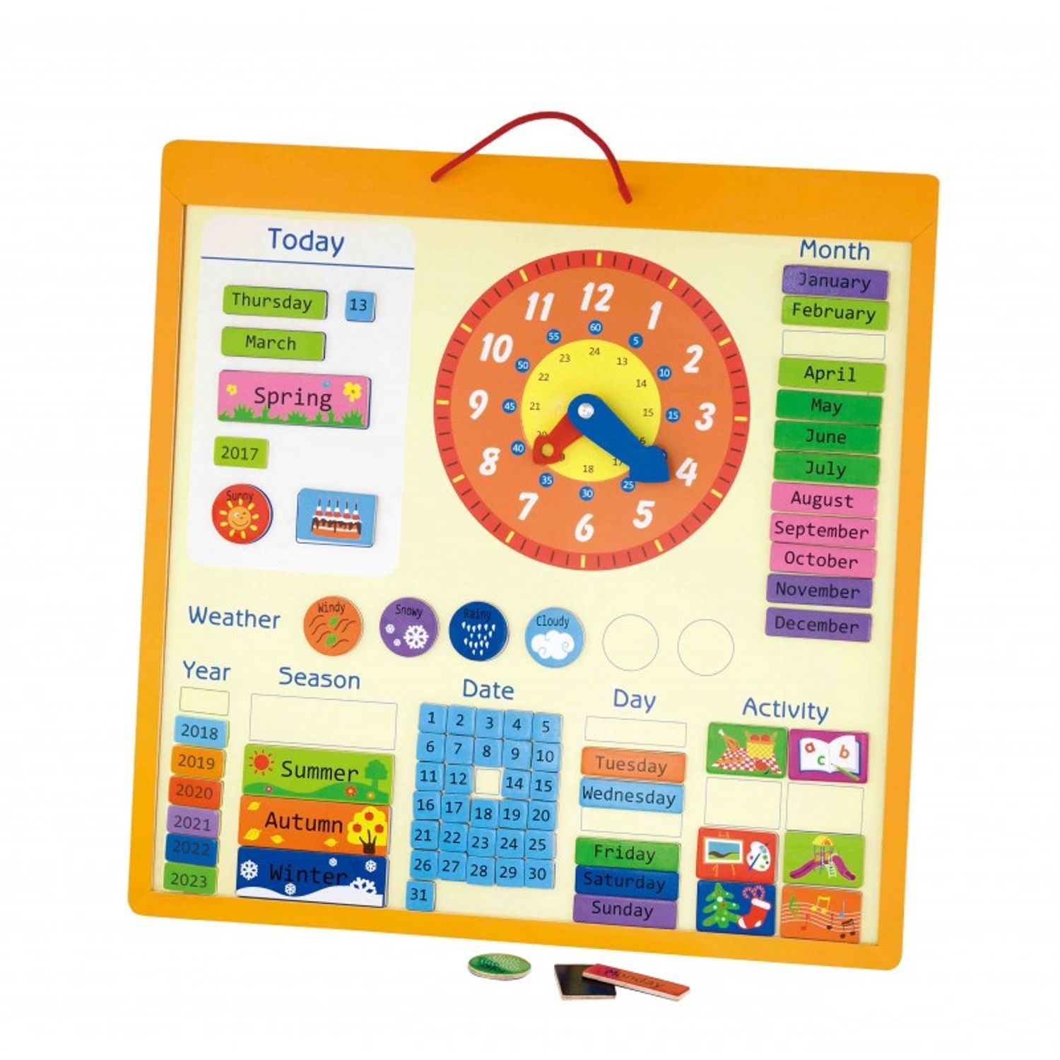 Calendar magnetic mare fotografia produsului