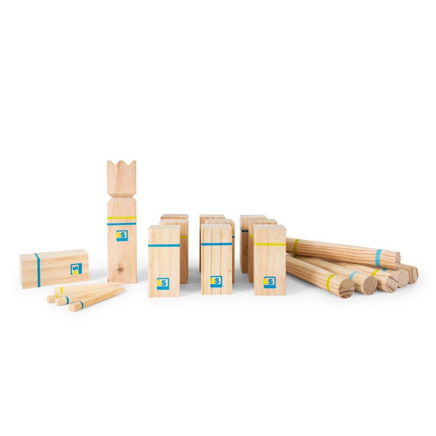 Kubb gigant, joc de indemanare, BS Toys fotografia produsului