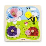 Puzzle cu manere Insecte, Viga fotografia produsului