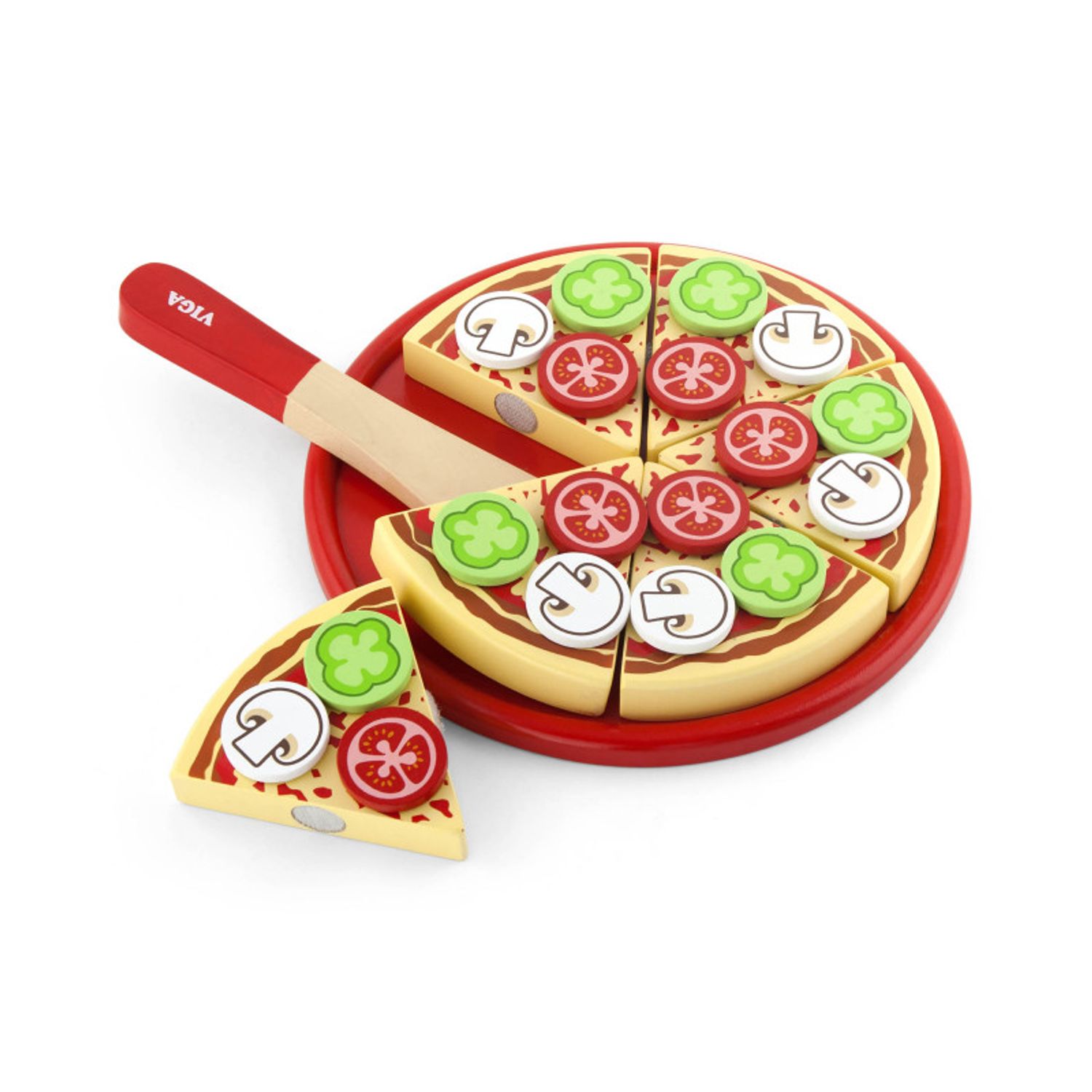 Set pizza, Viga fotografia produsului