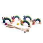 Joc de cricket Curcubeu, BS Toys fotografia produsului