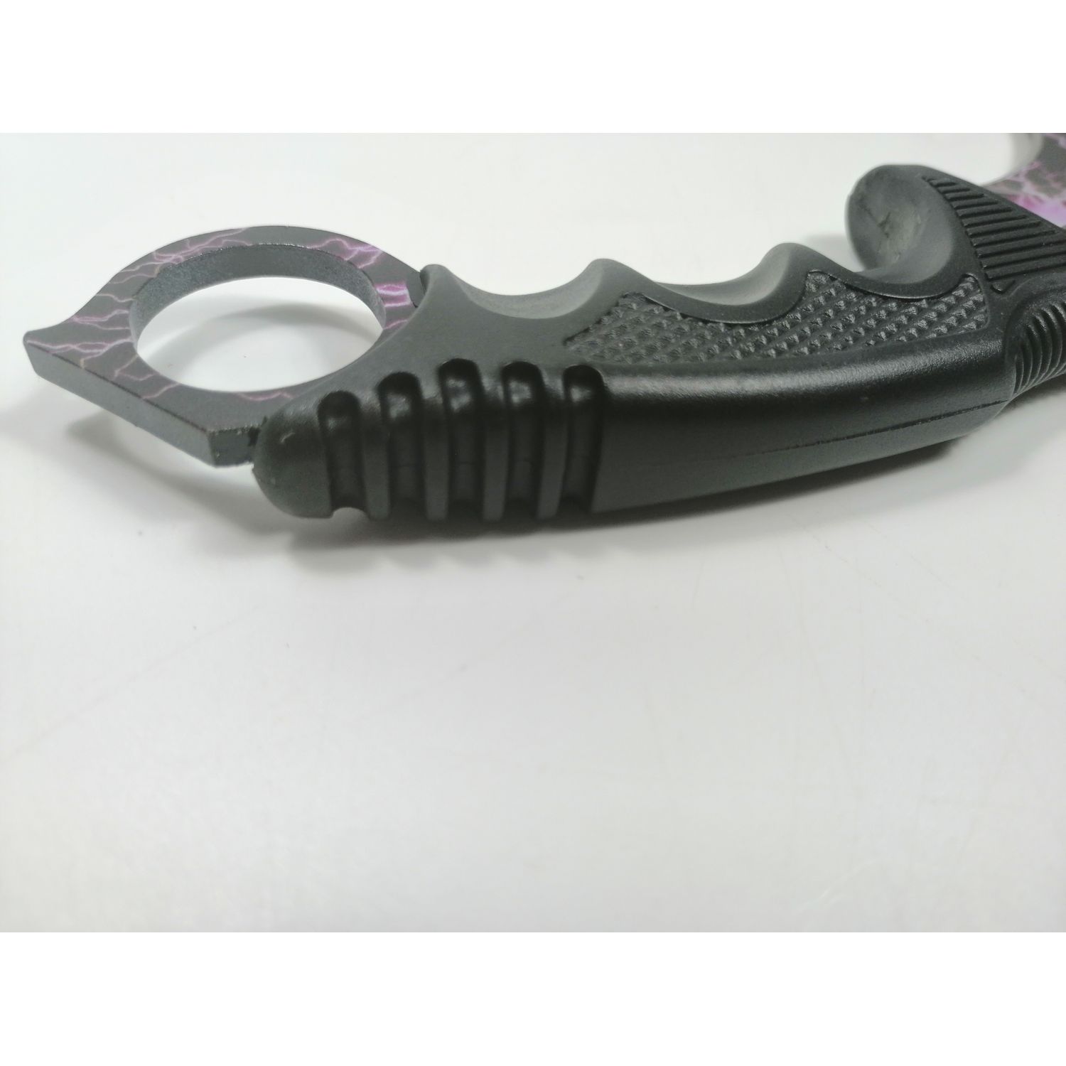 Lanterna cu electrosoc cu acumulator, LED, cutit karambit antrenament inclus fotografia produsului View 11 L