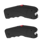 Pachet doua electrosocuri TW 309, 2.5 mil V, 12 cm, negru fotografia produsului