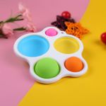 Jucarie antistres, Mega Popit, asimetrica, 14 cm, multicolor fotografia produsului View 4 S