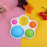 Jucarie antistres, Mega Popit, asimetrica, 14 cm, multicolor fotografia produsului View 3 S