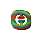 Jucarie antistres senzoriala, cauciuc, 6 cm, multicolor fotografia produsului View 2 S