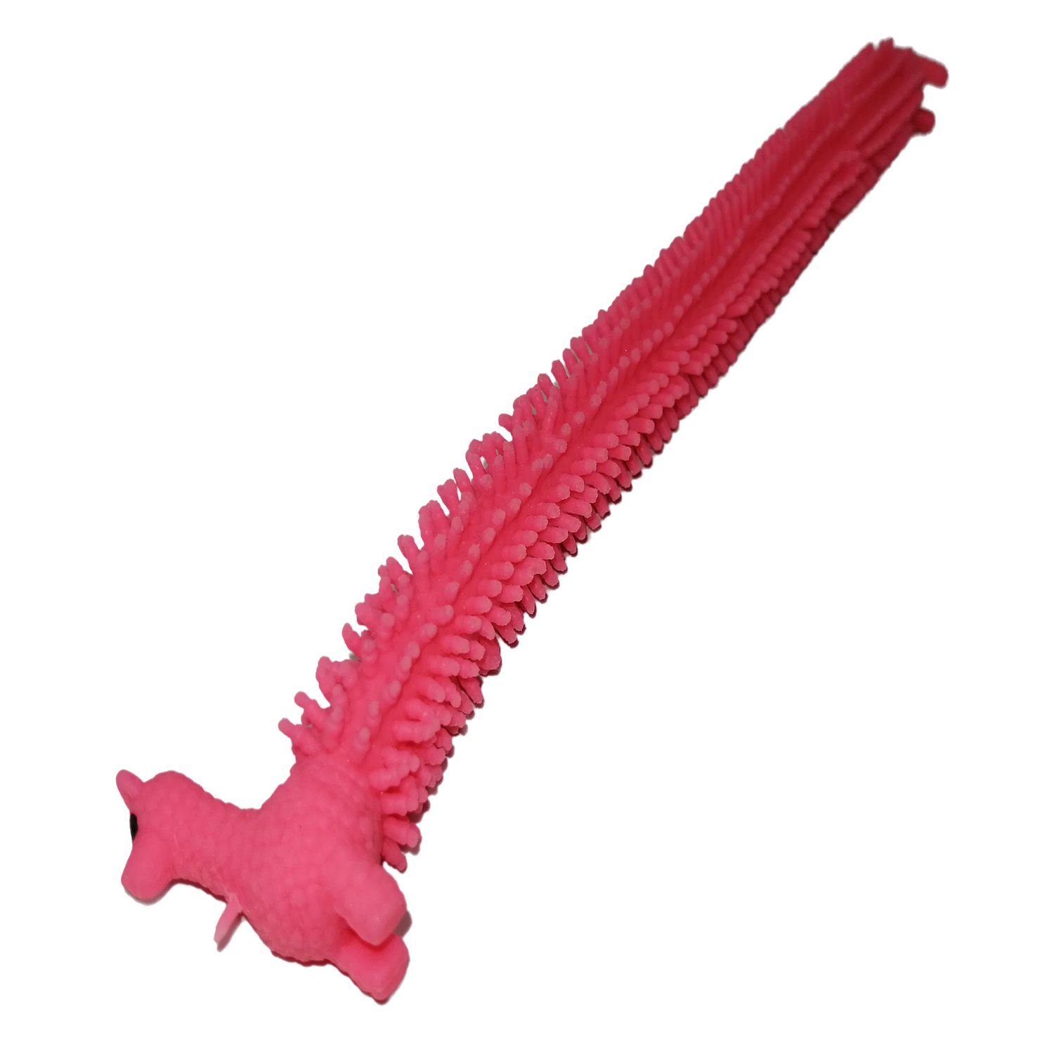 Jucarie antistres, Gummy Llama, cauciuc, 21 cm, roz fotografia produsului View 2 L