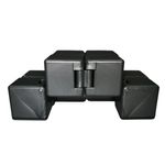 Jucarie antistres, cubul infinitului, 4 cm, plastic, gri fotografia produsului View 4 S