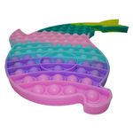 Jucaria antistres, Pop it Grand, model delfini siamezi, 41 cm, multicolor fotografia produsului View 5 S