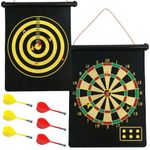 Tabla magnetica de darts, 47 cm, textil, neagra fotografia produsului View 4 S
