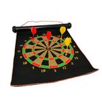 Tabla magnetica de darts, 47 cm, textil, neagra fotografia produsului View 2 S